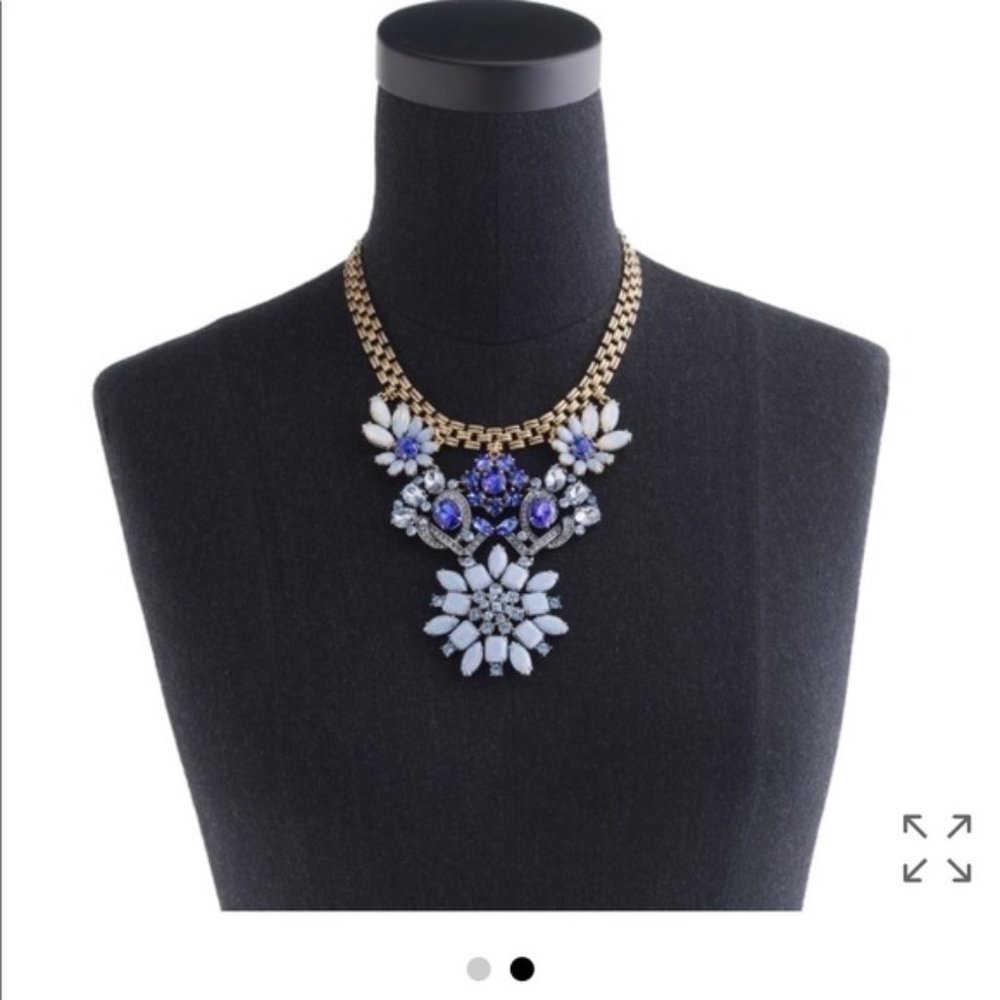 ISO Lulu Frost or replica J Crew 100 year necklace blue gold